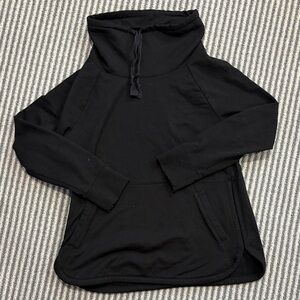 Athleta Black Hoodie Sweatshirt